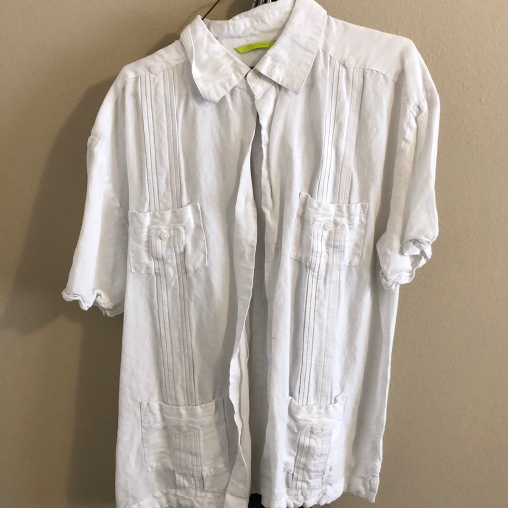 White button up